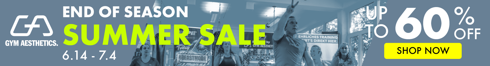 2021 Summer Sale | Gym Aesthetics