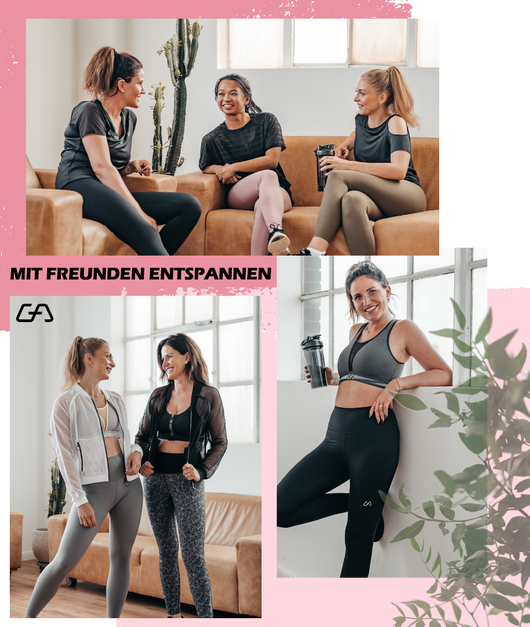 Angenehm in jeder Bewegung - Mit Freunden abhängen | Gym Aesthetics