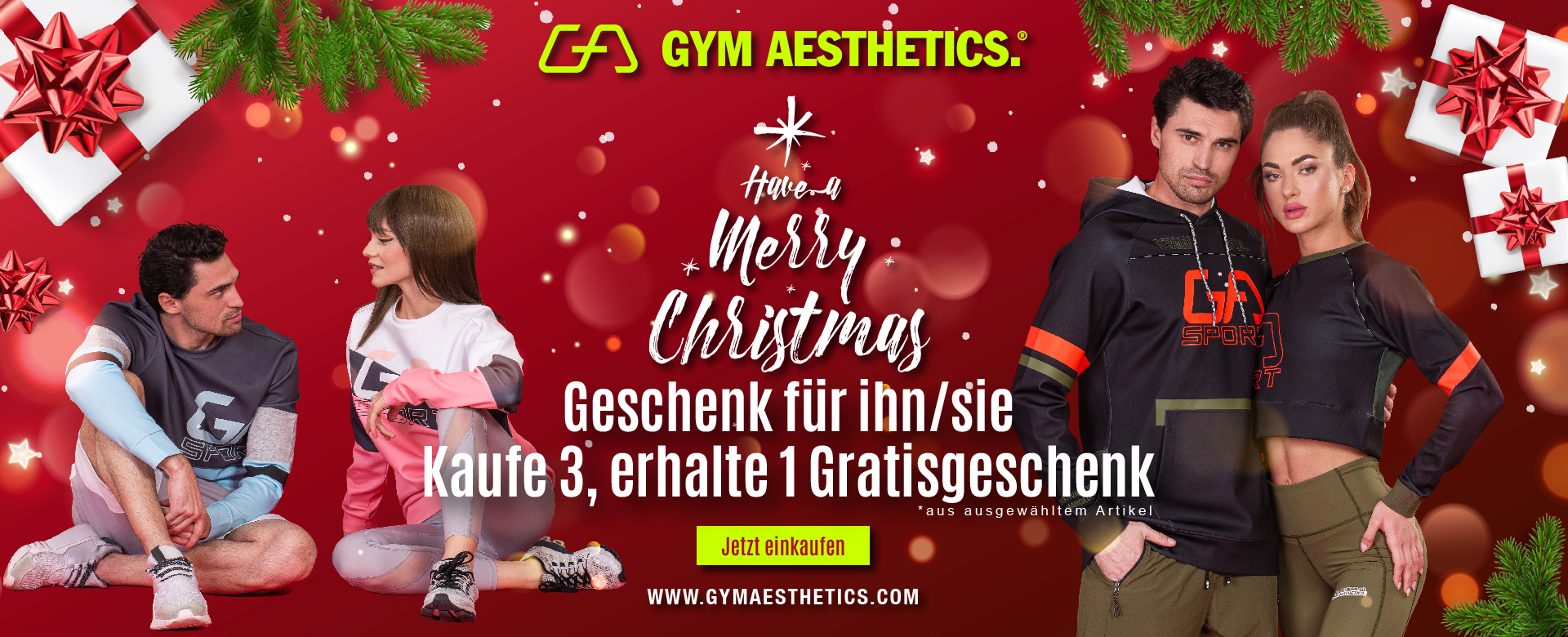 Merry Christmas - Gift for him or her - buy 3 get 1 free | Gym Aesthetics