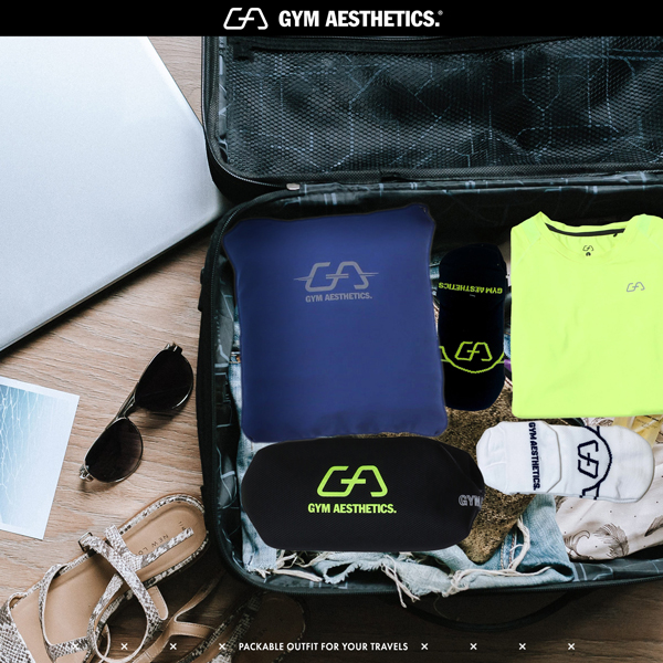 Travel Packing Tip 3 - take comfortable socks | Gym Aesthetics