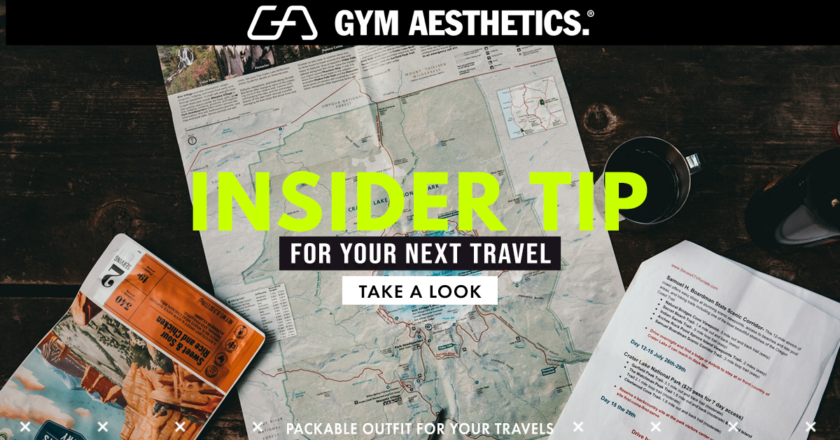 5 Travel Packing Tips with Packable Outfit | Gym Aesthetics